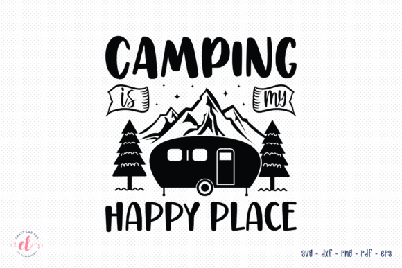 Review: Camping is My Happy Place SVG for Embroidery