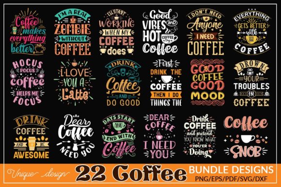 Review: Coffee Tshirt Design Bundle Vol-2