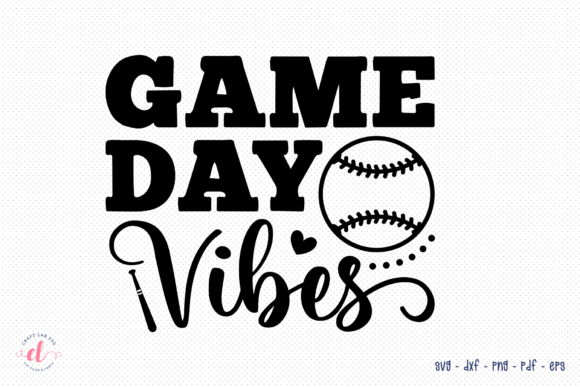 Review: Game Day Vibes Baseball SVG for Embroidery