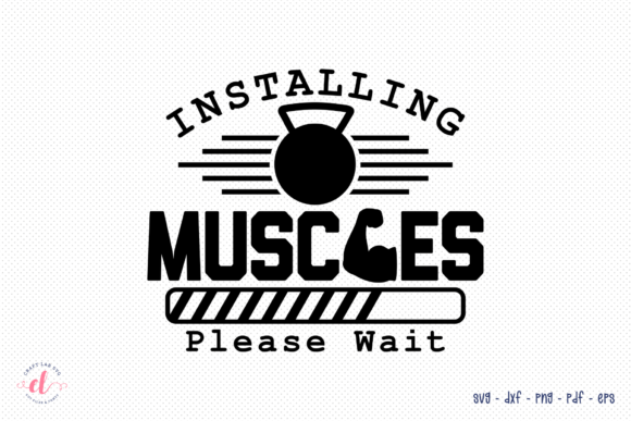 Review: Installing Muscles Please Wait Gym SVG for Embroidery