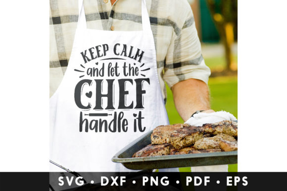 Review: Keep Calm Chef SVG for Embroidery