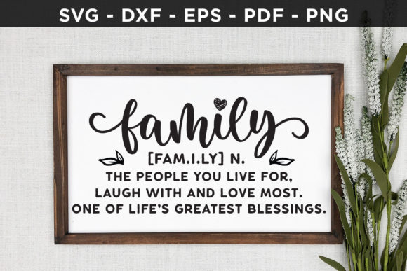 Reviewing the Family Sign SVG for Embroidery Projects