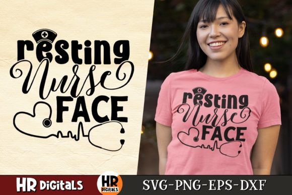 Reviewing the Resting Nurse Face for Embroidery