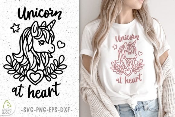Reviewing Unicorn at Heart SVG for Embroidery